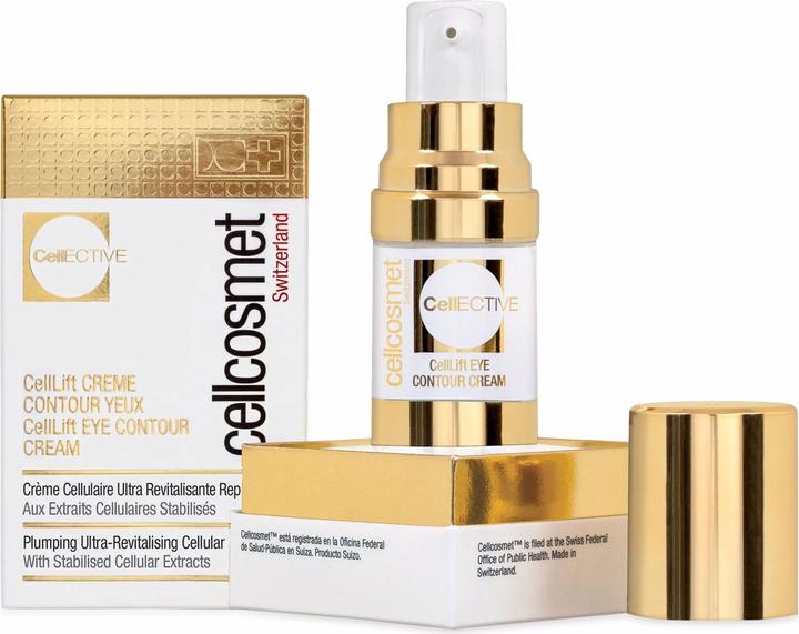 Immagine prodotto Cellcosmet CellEctive Eye Contour Crème (Crema per la cura degli occhi, 15 ml, Giorno + Notte)