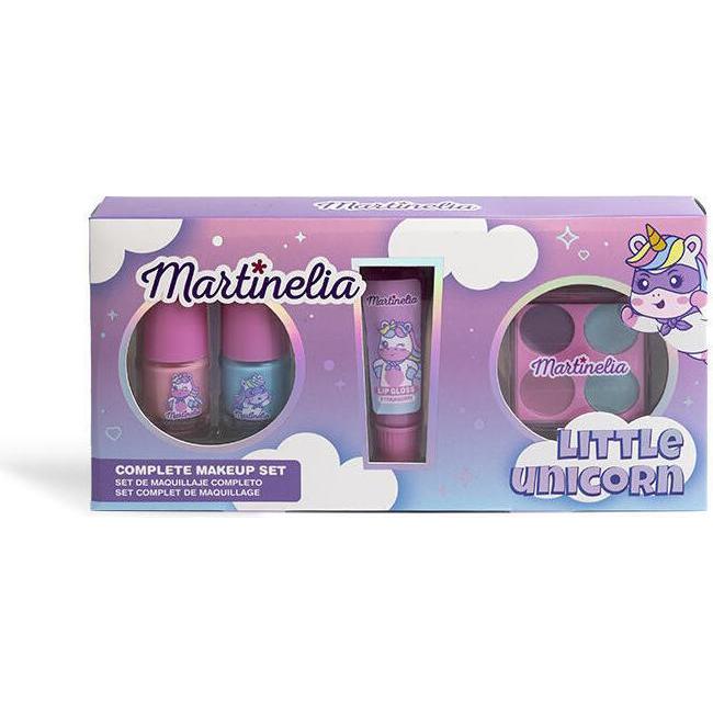Martinelia Makeup Komplettset Kleines Einhorn mit Nagellack, Lipgloss und Lidschatten