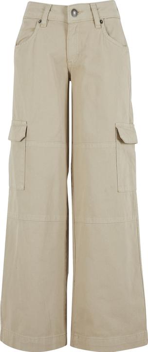 Produktbild Urban Classics Ladies Low Waist Cargo Denim