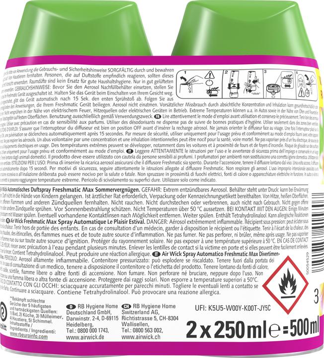 Produktbild Air Wick Lufterfrischungsspray Nachfüllung