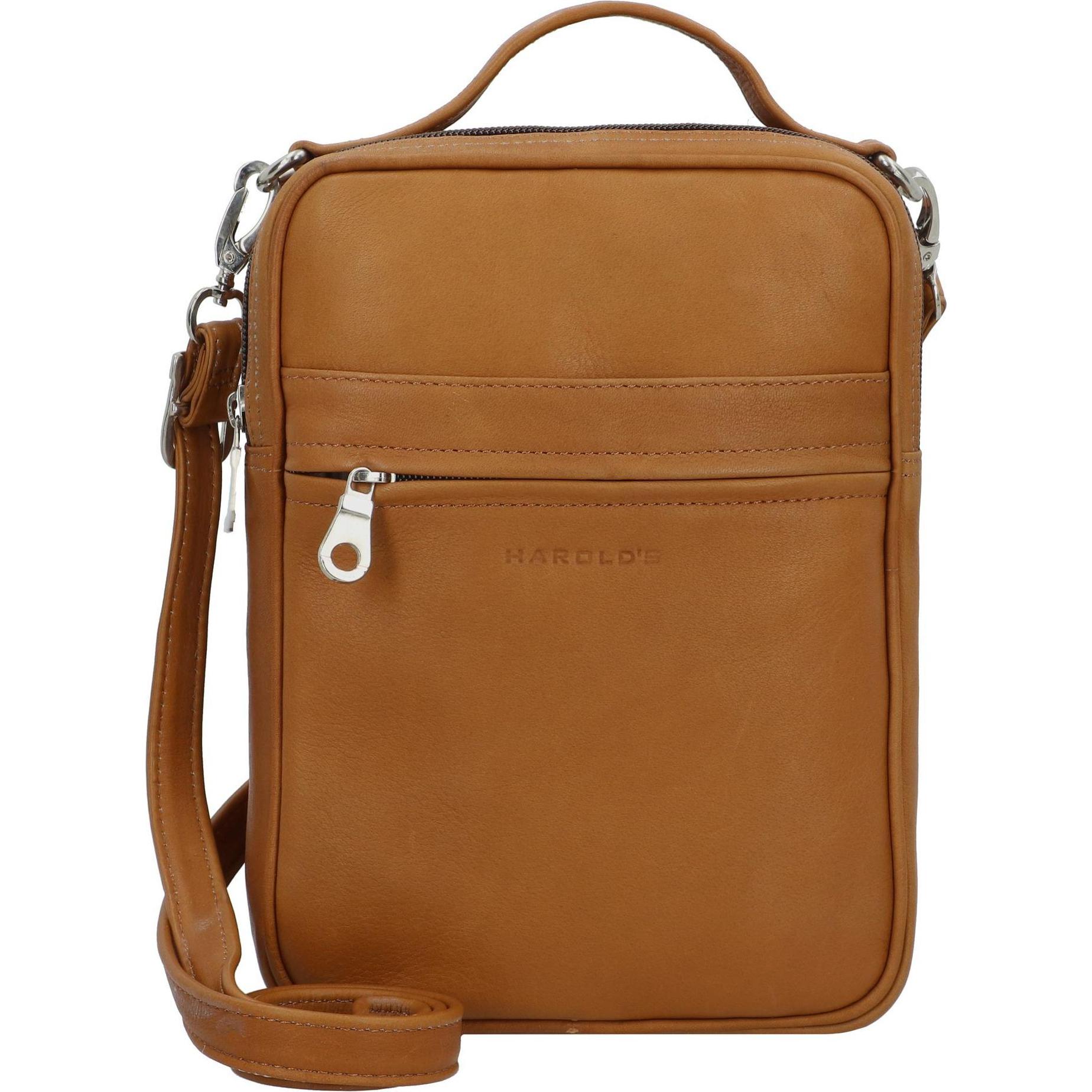 Harolds, Handtasche, Country Handtasche Leder 18 cm, Braun