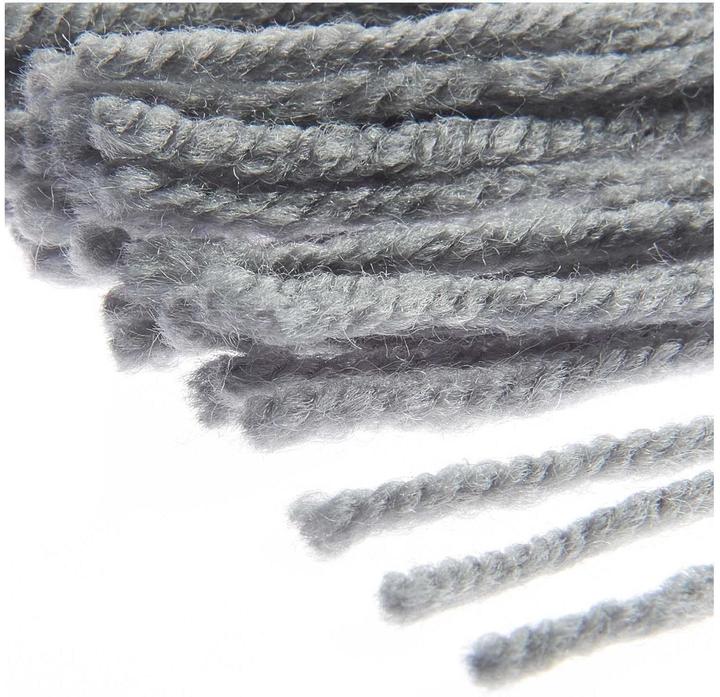 Actual product image Rico Design Hooki Knüpfgarn Anthrazit, Detailfarbe: Anthrazit