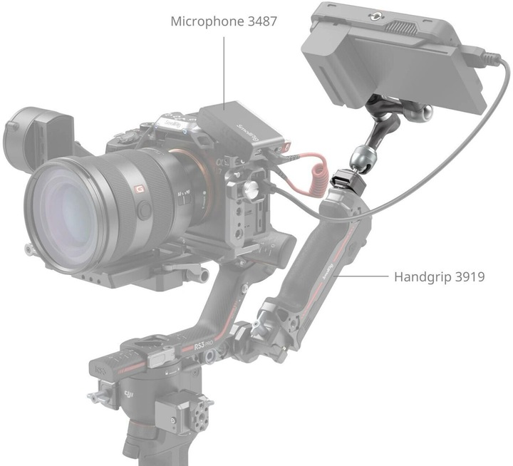 Actual product image SmallRig HawkLock H21 Quick Release Rosette Magic Arm (7") 4490