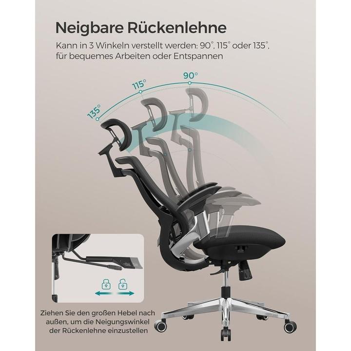 Actual product image Songmics Office chair