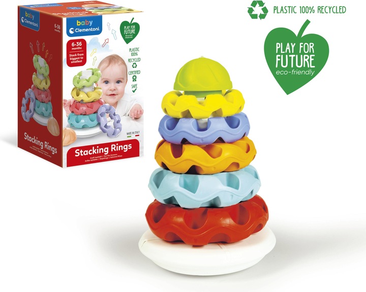 Immagine prodotto Clementoni Bambino - Anelli impilabili