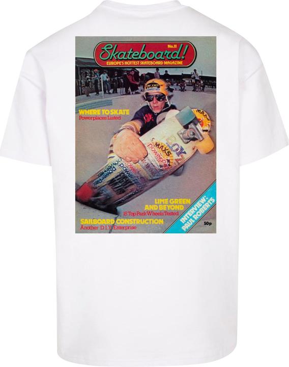 Image du produit Merchcode The Skateboard Magazine Cover No 11 Oversize Tee - 169731 (S)