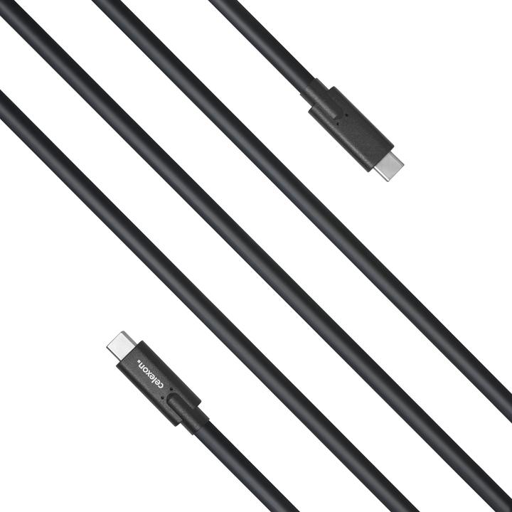 Produktbild Celexon USB-C Kabel - USB 3.2 Gen 2x1 1,0m, schwarz (USB 3.2 Gen 2)