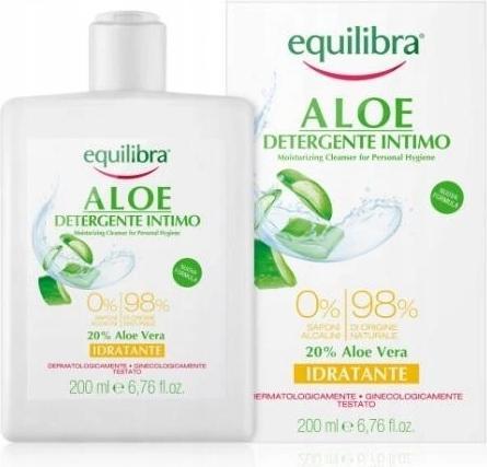 Produktbild Equilibra Feuchtigkeitsspendendes Gel für die Intimhygiene Aloe Vera 200 ml (200 ml, Intimgel)