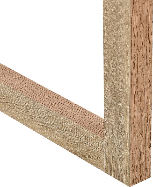 Image du produit Beliani Bureau blanc / bois clair 120 x 60 cm JENKS (120 x 60 x 75 cm)