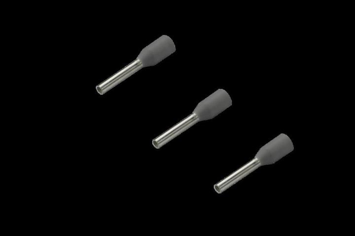 Produktbild Rittal Aderendhülse 1 x 0.75 mm² x 8 mm Teilisoliert Grau 4050.731 500 St.