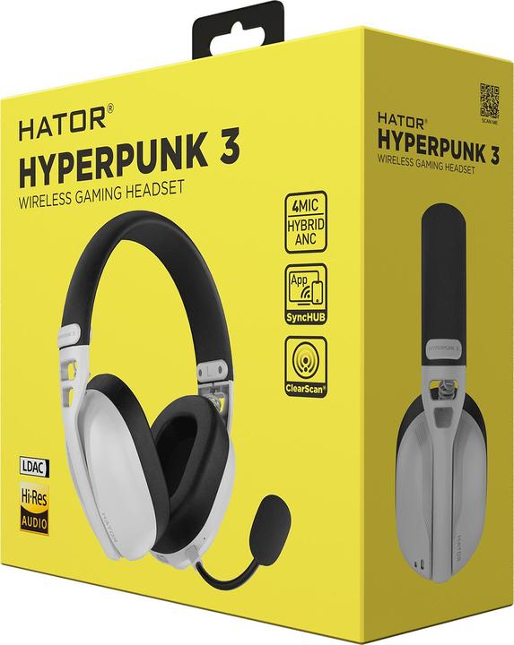 Actual product image Hator Hyperpunk 3 Wireless (Cable, Wireless)