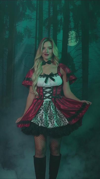 Actual product image Leg Avenue Gothic Red Riding Hood (40)
