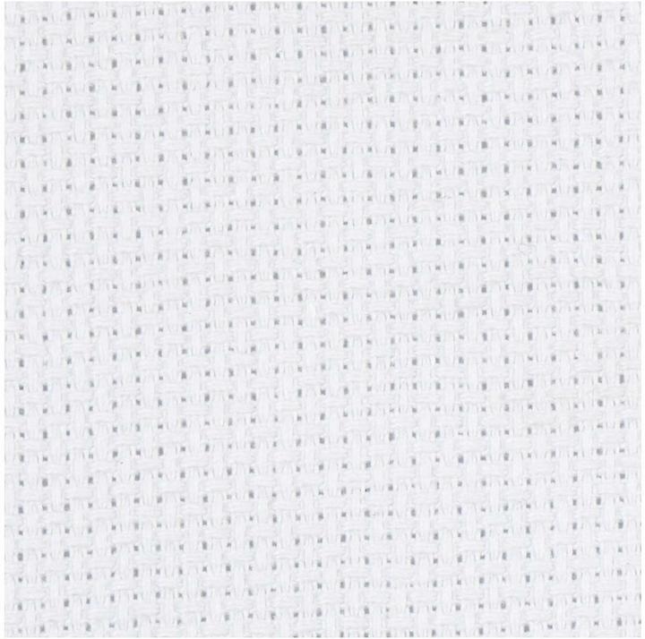 Actual product image Creativ Company Aida white, 70 squares per 10 cm, 300 x 150 cm