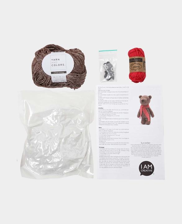 Actual product image I Am Creative Crochet Set Amigurumi