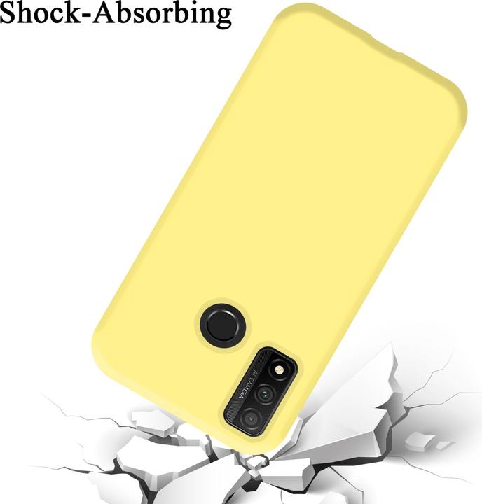 Actual product image Cadorabo TPU Liquid Silicone Case Cover for Huawei P SMART 2020 (Huawei P Smart (2020))