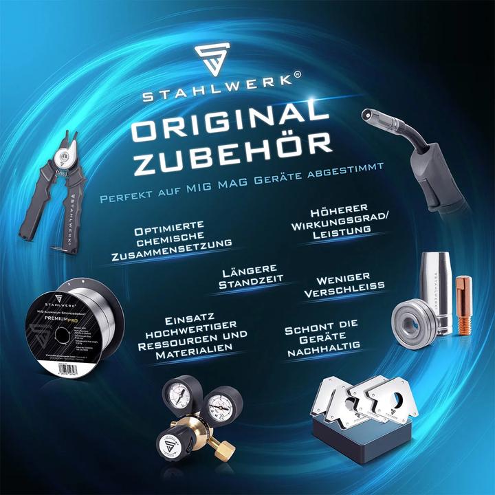 Produktbild Stahlwerk Schweissdraht MIG MAG CuSi3 0,8 mm 1 kg Drahtrolle