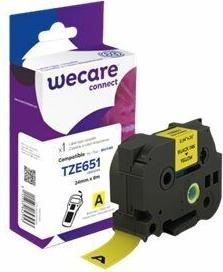 Produktbild Armor OWA K80032W4 Etiketten erstellendes Band Schwarz auf gelb (2.40 cm, Gelb)