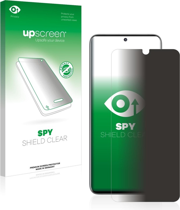 Actual product image upscreen Anti-spy privacy film Blue light protection film (1 Piece, Samsung Galaxy S20)