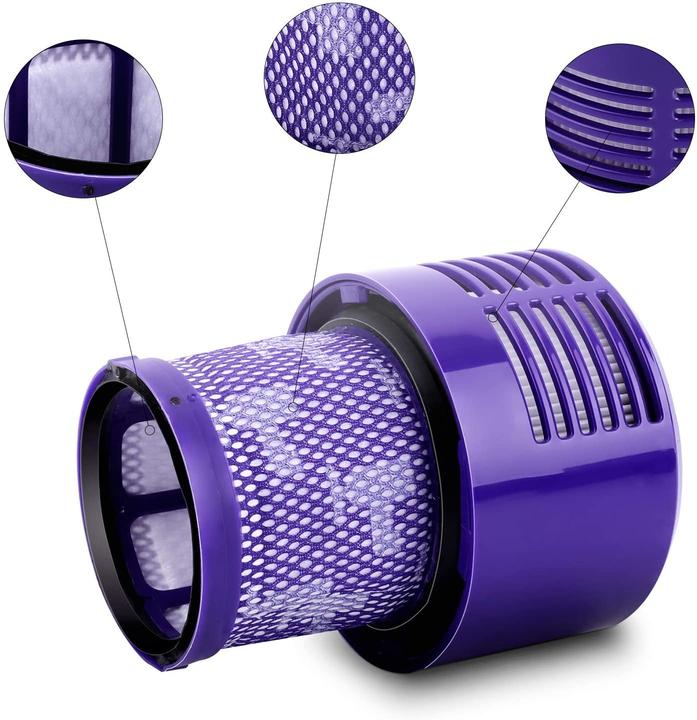 Image du produit Werkstein Filtre Hepa de rechange Aspirateur Dyson V10 / SV12 Set de 4 pièces