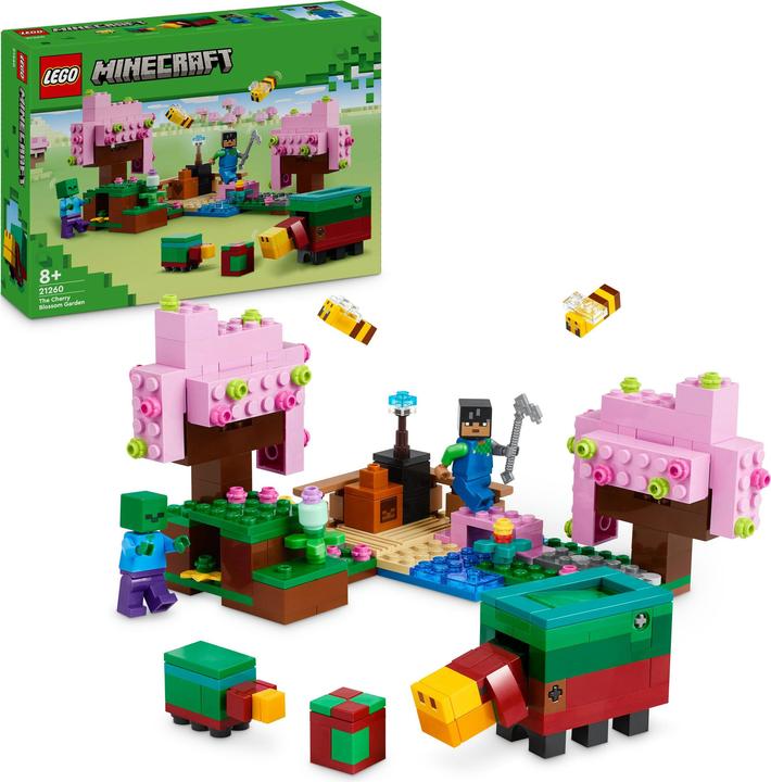Image du produit LEGO Le jardin des cerisiers en fleurs (21260, LEGO Minecraft)