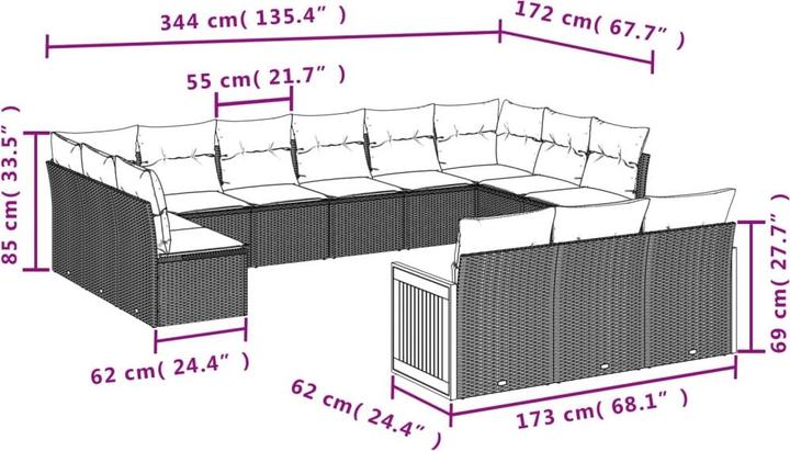 Produktbild vidaXL Luciano