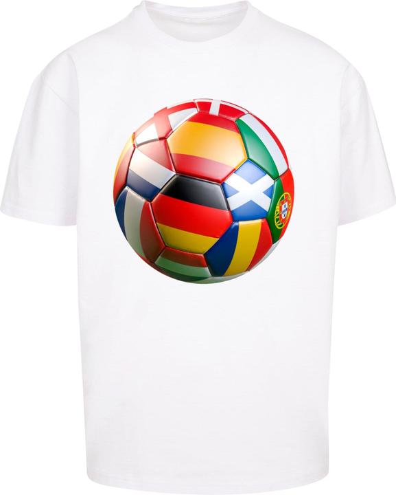 Produktbild Urban Classics Football's coming Home Europe Tour Oversize Tee - 141509 (XS)