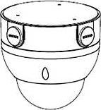 Actual product image Dahua Europe PFA136 security camera accessory junction box (Mounting kit)