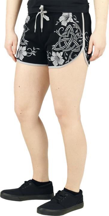 Image du produit Black Premium Rooted in Reverence printed Sweatshorts (S)