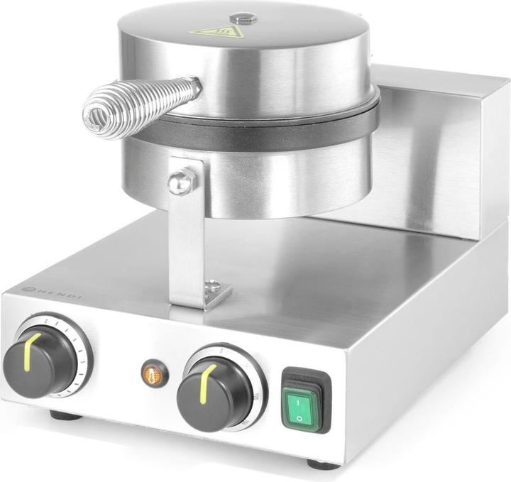 Actual product image Hendi Waffle iron round