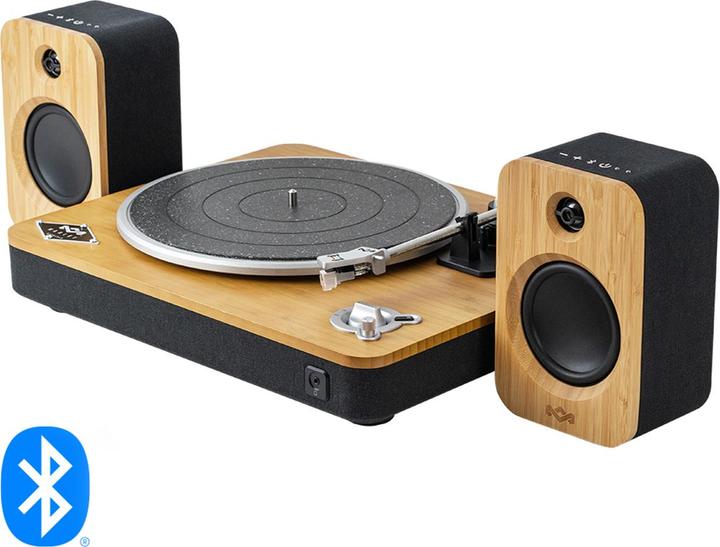 House of Marley Stir It Up Wireless Turntable + Get Together Duo (Manuale)