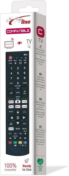 Actual product image Jolly Line Compatible LG (Device-specific remote control, Infrared)