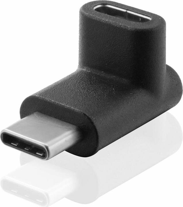 MicroConnect Adaptateur USB-C vers C angulaire 90 (USB-C, 12.10 cm)