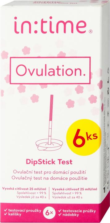 Intime - Ovulation Test Ovulation DipStick Test 6 pcs