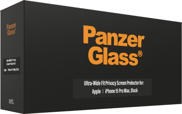 Image du produit PanzerGlass INSTP2828, Apple, Apple - iPhone 15 Pro Max, Application à sec, Résistant aux chocs, Tra (1 pcs, Apple iPhone 15 Pro Max)