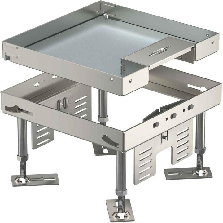 Actual product image OBO Bettermann OBO RKSN2 4 VS 20 Square cassette w. cord outlet 200 (Set)