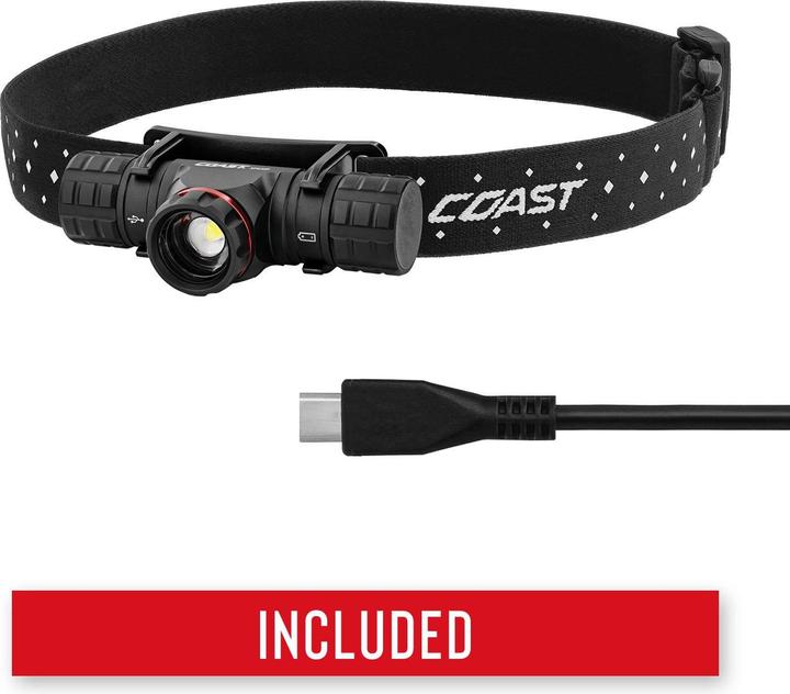 Produktbild Coast XPH30R wiederaufladbare Stirnlampe 1000 Lumen - Vending Pack (1000 lm)