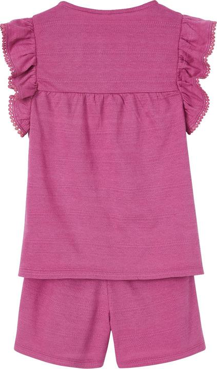 Produktbild Vertbaudet Mädchen-Set: Volant-Top & Shorts