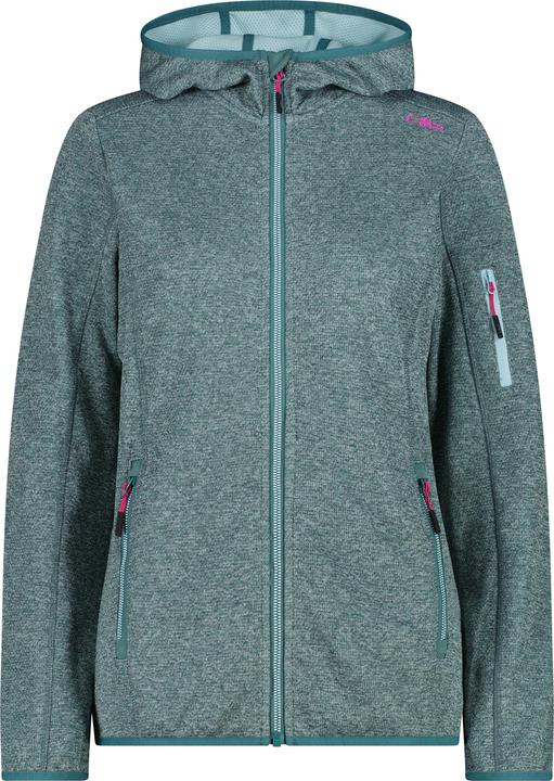 Immagine prodotto CMP Campagnolo Women's Jacket Fix Hood Knitted + Mesh (40, M)
