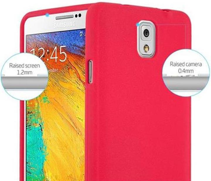 Actual product image Cadorabo TPU Frosted Cover (Samsung Galaxy Note 3)