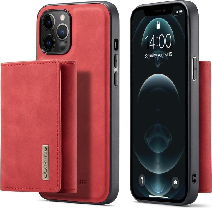 Produktbild Cover-Discount iPhone 13 mini - Hülle mit Kreditkarten Etui rot (Apple iPhone 13 mini)