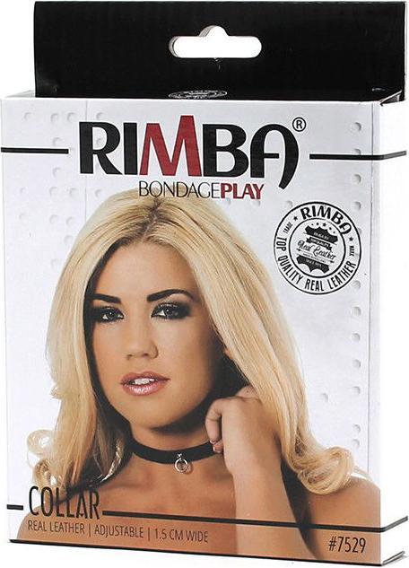 Produktbild Rimba Leder Halsband 1.5 cm breit