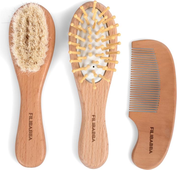 Produktbild Filibabba Set mit Babybürsten und -kamm
