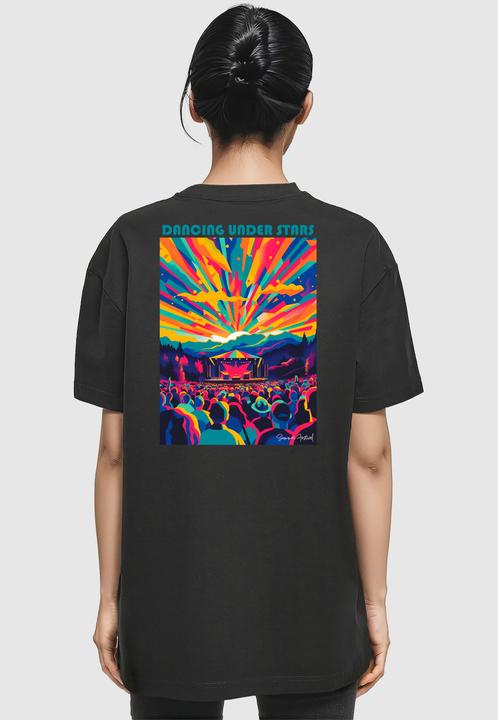 Produktbild Merchcode Ladies Dance Under Stars Oversized Tee - 170049 (XL)