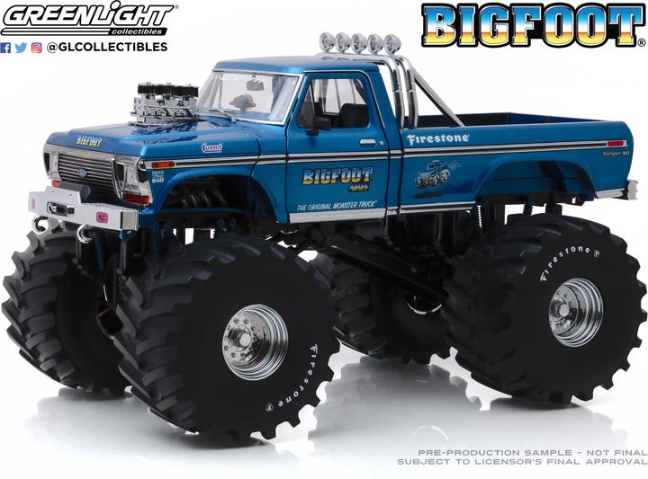 1974 F-250 Monster Truck w/66 Tires Bigfoot