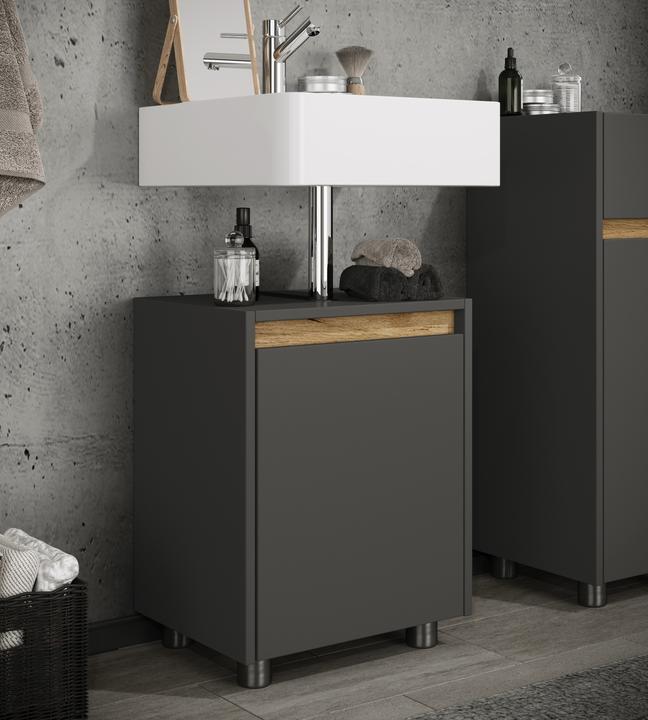 Produktbild VCM Holz Badschrank Badunterschrank Cosila (42 x 33 x 55 cm)