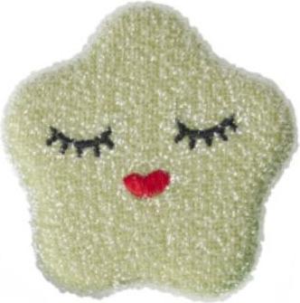 Rice Schwamm Stern aus Polyester - Khaki (1 Pcs.)