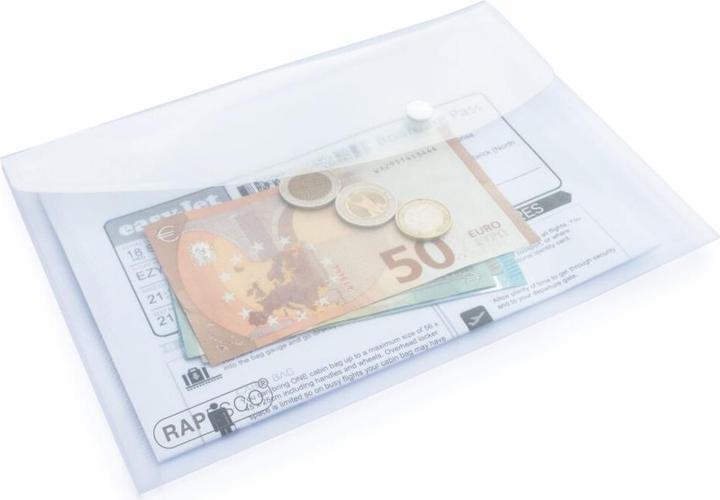 Produktbild Rapesco Dokumentenmappe A5, Transparent, 5 Stück (A5, 5x)