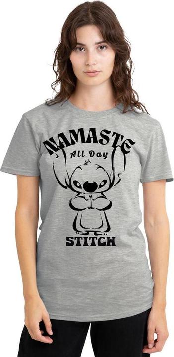 Image du produit Lilo & Stitch - T-shirt NAMASTE ALL DAY - Femme (M)