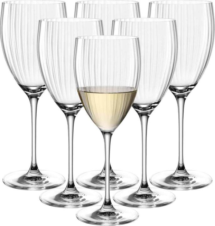 Actual product image Leonardo White wine glass Poesia 450 ml, 6 pieces, Transparent (45 cl, 6 Glasses, White wine glasses)