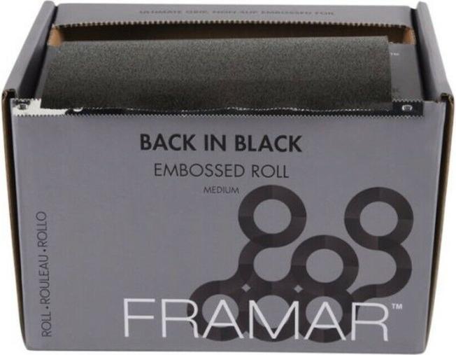 Actual product image Framar Embossed Roll Medium Back in Black 320 ft.